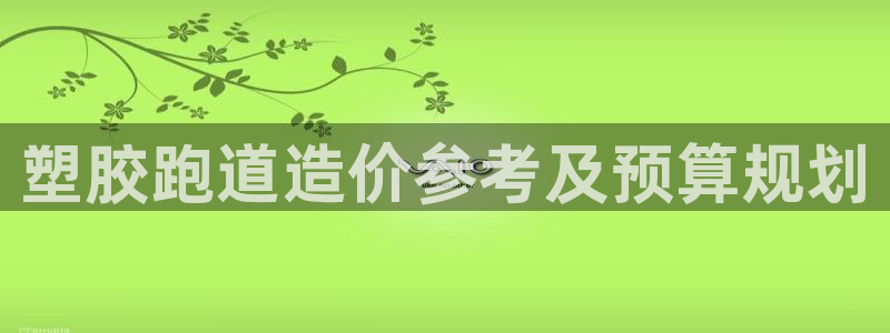 红足1世手机版下载：塑胶跑道造价参考及预算规划